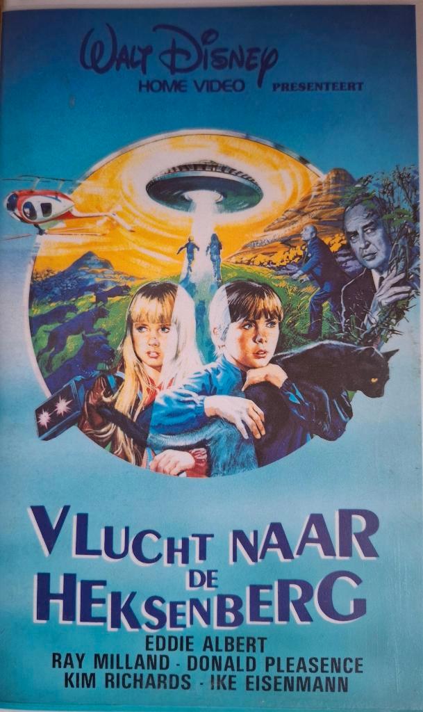 Vlucht naar de Heksenberg - VHS - Walt Disney #6234, Cd's en Dvd's, VHS | Film, Zo goed als nieuw, Nederlandstalig, Alle leeftijden