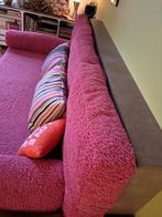 Mega fijne fluffie plofbank tevens bed, Ophalen, Gebruikt, Driepersoons, 75 tot 100 cm