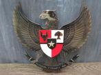 INDONESIE WAPENSCHILD "BHINNEKA TUNGGAH IKA" HOORN, Ophalen of Verzenden