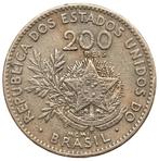 Brazilie - oude 200 Reis 1901 Republic Liberty Head zf, Ophalen of Verzenden, Zuid-Amerika, Losse munt