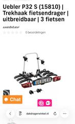 Uebler p32s fietsendrager voor 3 fietsen, Auto diversen, Ophalen, Zo goed als nieuw, Achterklepdrager