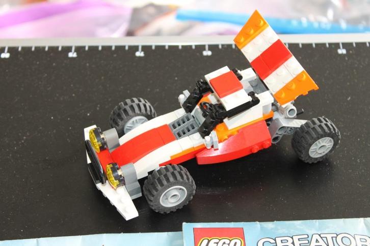 lego creator duinracer 5763 (3 sets in 1), Kinderen en Baby's, Speelgoed | Duplo en Lego, Zo goed als nieuw, Lego, Complete set