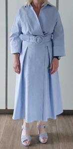 Lichtblauwe jurk van modehuis Natan, Kleding | Dames, Jurken, Maat 38/40 (M), Blauw, Nieuw, Ophalen of Verzenden
