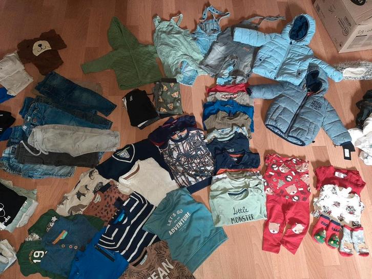 Winterpakket maat 68 voor jongens, Kinderen en Baby's, Babykleding | Baby-kledingpakketten, Zo goed als nieuw, Ophalen of Verzenden