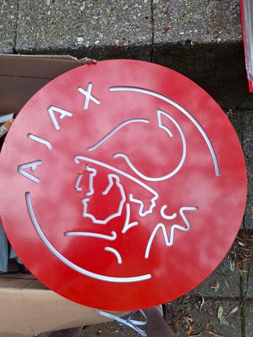 IJzeren Ajax decoratie schaal  beschikbaar voor biedingen
