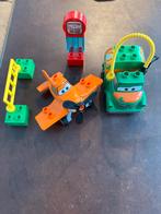 Leuke Duplo set met vliegtuig en auto set 10509, Ophalen of Verzenden, Gebruikt, Losse stenen, Duplo