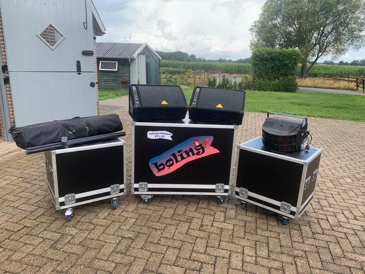 DAB Actieve Geluids PA Set, Muziek en Instrumenten, Versterkers | Keyboard, Monitor en PA, Zo goed als nieuw, P.A., 500 tot 1000 watt