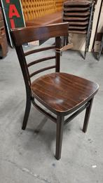 56 thonet cafe bistro horeca stoelen bruin bentwood partij, Bruin, Ophalen of Verzenden, Zo goed als nieuw, Vijf, Zes of meer stoelen