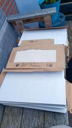 Witte wandtegels 20x40 - 2,5 dozen, Doe-het-zelf en Verbouw, Tegels, Ophalen, Zo goed als nieuw, 20 tot 40 cm, Minder dan 5 m²