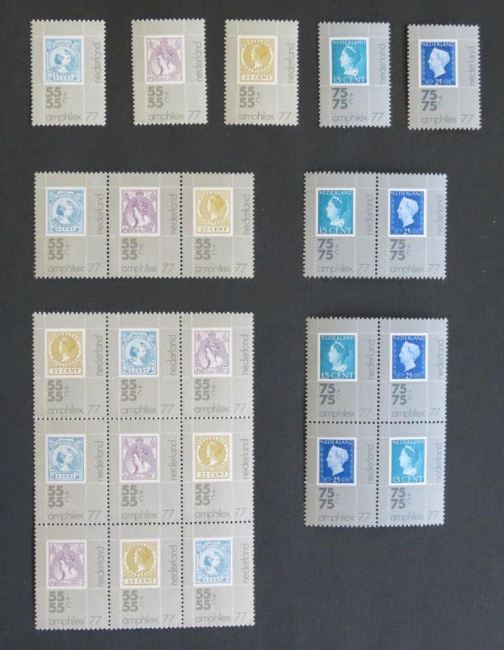 Nederland Complete Serie's NVPH 1098-1102 1098a - 1102b, Postzegels en Munten, Postzegels | Nederland, Postfris, Na 1940, Verzenden