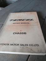 REPAIR MANUAL CHASSIS TOYOTA TERCEL AL11, Ophalen of Verzenden