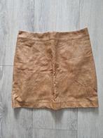 Bruine  leren rok, Kleding | Dames, Rokken, Ophalen of Verzenden, Nieuw, Bruin, Boven de knie