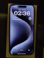 Iphone 15 pro max 256gb met zijn accessoires, Met simlock, Blauw, Zonder abonnement, Zo goed als nieuw