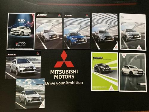 T E A B : 63 verschillende  Mitsubishi ASX folders, Boeken, Auto's | Folders en Tijdschriften, Zo goed als nieuw, Mitsubishi, Ophalen
