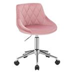 Stoel - Kruk - Fluwelen Bureaustoel, Verzenden, Ergonomisch, Nieuw, Bureaustoel