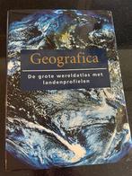 Geografica, Boeken, Atlassen en Landkaarten, Wereld, TextCase, Zo goed als nieuw, Landkaart