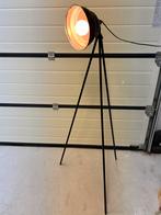 Industriële Staande Lamp - Zwart, Ophalen, Gebruikt, Metaal, 100 tot 150 cm