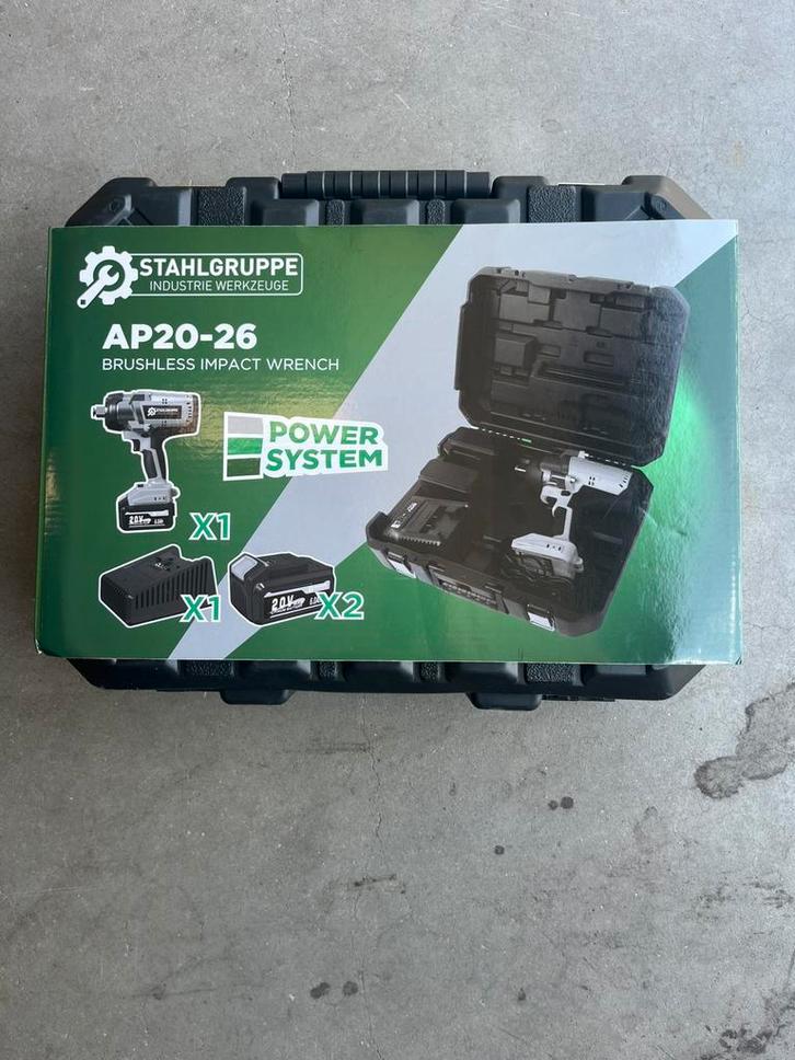 Stahlgruppe slagmoer sleutel!!!!!1600 nm!!, Doe-het-zelf en Verbouw, Gereedschap | Boormachines, Zo goed als nieuw, Boor- en Schroefmachine