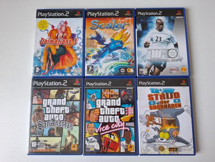 Playstation 2 Spellen Scaler Grand theft auto, Spelcomputers en Games, Games | Sony PlayStation 2, Gebruikt, Avontuur en Actie