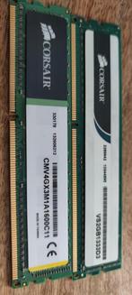 Corsair DDR3 geheugen 2GB 1333 + 4GB 1600, Computers en Software, RAM geheugen, Ophalen of Verzenden, Zo goed als nieuw, DDR3