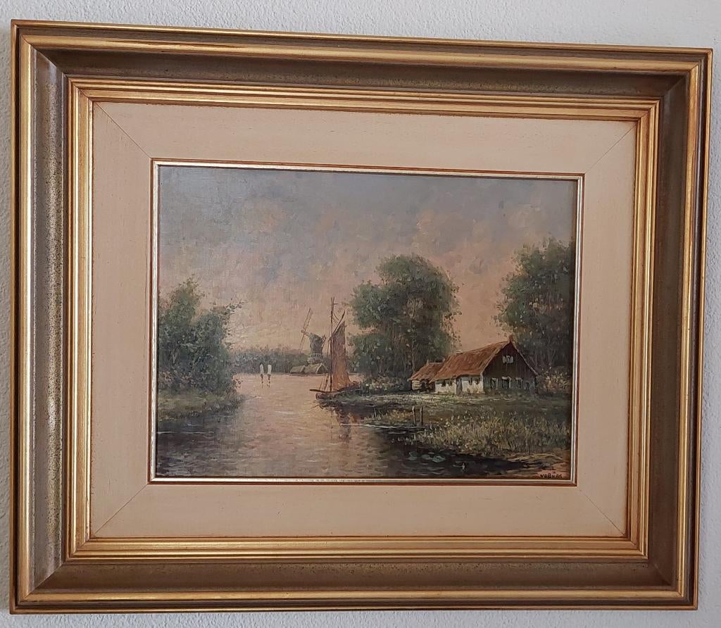 Van den Burg schilderijen, Ophalen