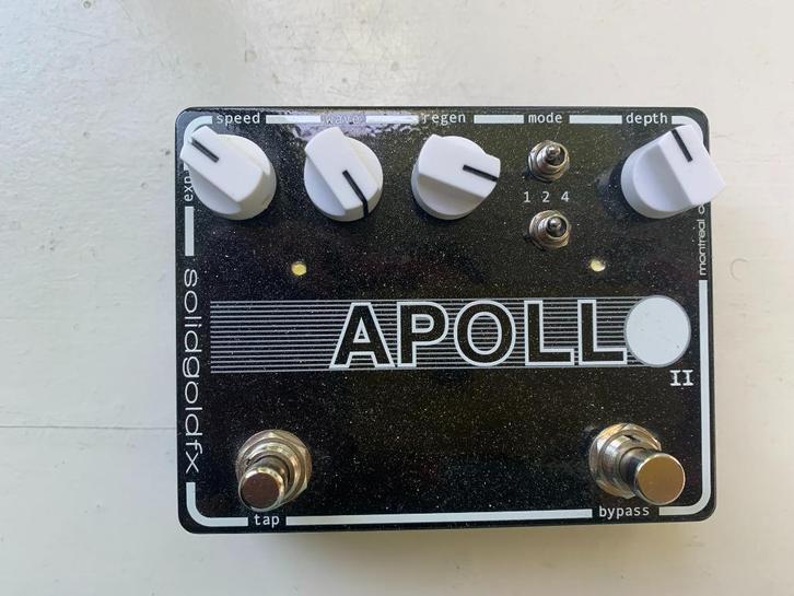 SolidgoldFX Apollo II Phaser, Muziek en Instrumenten, Effecten, Zo goed als nieuw, Ophalen of Verzenden