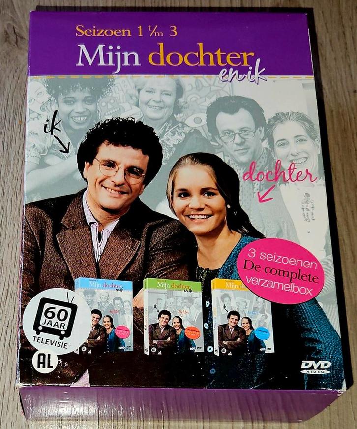Mijn Dochter en Ik - Complete Serie - 9DVD Boxset, Cd's en Dvd's, Dvd's | Tv en Series, Zo goed als nieuw, Komedie, Boxset, Alle leeftijden