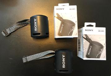 2x Sony SRS-XB13 draadloze Bluetooth speaker beschikbaar voor biedingen