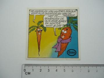 sticker Esso oil traktor boer Unifarm wortel strip retro beschikbaar voor biedingen