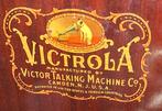 Vintage Victrola Platenspeler, Ophalen of Verzenden, Gebruikt, Platenspeler, Overige merken