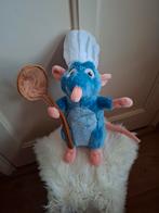 ratatouille Disney rat Remy blauw/ roze velours met pollepel, Kinderen en Baby's, Speelgoed | Knuffels en Pluche, Ophalen of Verzenden