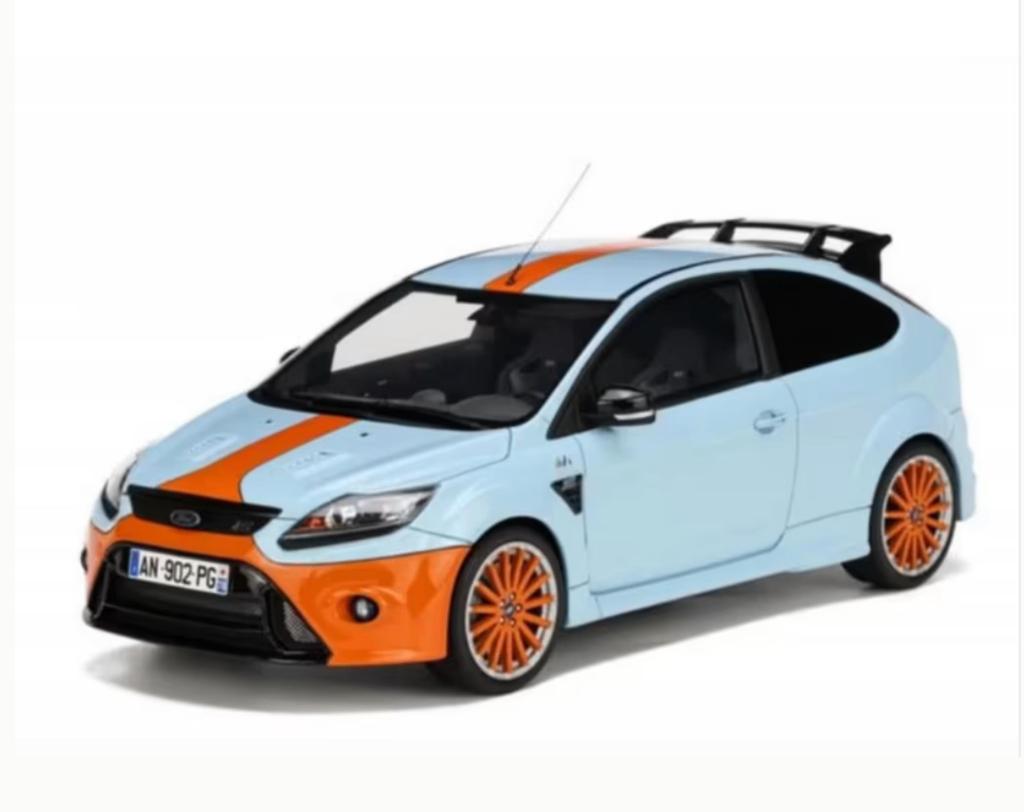 FORD FOCUS MK2 RS Le Mans ORANJE '10 OTTO MOBILE 1/18 OT1011, Hobby en Vrije tijd, Modelauto's | 1:18, Verzenden, Nieuw, Auto