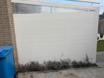 Zijwand Rabat delen wit aluminium 3m, Ophalen of Verzenden, Gebruikt, Veranda