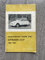 Vraagbaak Citroen	Eend, 2 CV		1955-1961	P. Olyslager, Auto diversen, Handleidingen en Instructieboekjes, Ophalen of Verzenden