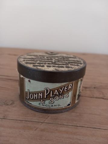 oud sigarettenblikje tabak Player's 'Medium' Navy Cut ± 1940 beschikbaar voor biedingen