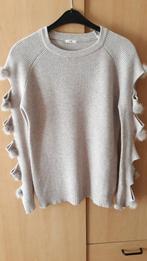 Prachtige trui met opengewerkte mouwen van Moewy - Mt 40/42, Moewy, Ophalen of Verzenden, Zo goed als nieuw, Maat 38/40 (M)