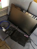 te koop, jvc tv met humax kastje, en muursteun, Audio, Tv en Foto, Televisies, Gebruikt, 50 Hz, 60 tot 80 cm, Ophalen