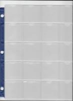 20 vaks Muntbladen, Postzegels en Munten, Munten en Bankbiljetten | Toebehoren, Verzenden, Verzamelmap