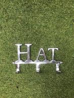 leuke aluminium kapstok, "HAT", Antiek en Kunst, Ophalen of Verzenden