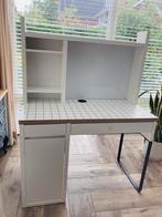 MICKE IKEA bureau met opbouwdeel, Ophalen, Zo goed als nieuw, Bureau