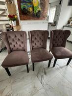 Eetkamer stoelen gecapitonneerde 6 stuks als nieuw, Huis en Inrichting, Stoelen, Ophalen, Zo goed als nieuw, Vijf, Zes of meer stoelen