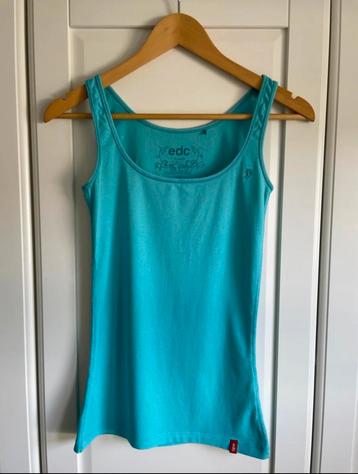 Azuur blauwe top – EDC by Esprit – maat XS beschikbaar voor biedingen