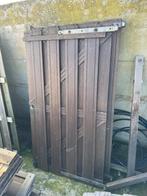 2 x hardhouten schutting poort, Tuin en Terras, Tuinpoorten, Ophalen, Minder dan 100 cm, Zo goed als nieuw, Draaipoort