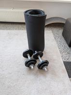 Dumbbell set 20kg en yogamat, Ophalen, Gebruikt