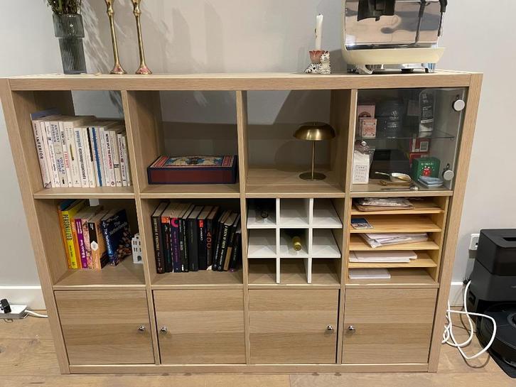 Ikea KALLAX 3x4 shelving unit, Huis en Inrichting, Kasten | Stellingkasten, Zo goed als nieuw, Ophalen