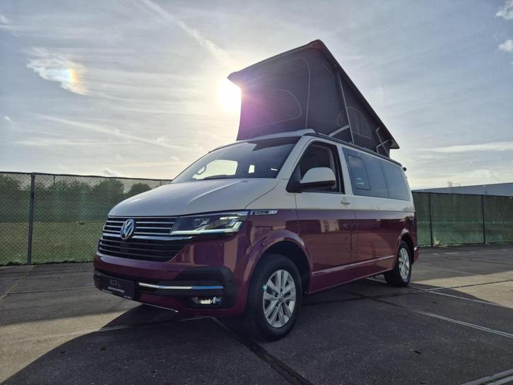Vw T6.1 Ocean 2.0TDI DSG 150PK 2021 hefdak camper, Caravans en Kamperen, Campers, Bedrijf, tot en met 4, Buscamper of Camperbus