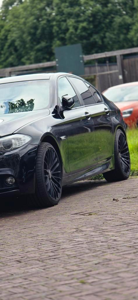 BMW 5-Serie 528I 180KW Sedan Aut8 2012 Zwart, Auto's, BMW, Particulier, 5-Serie, Benzine, A, Sedan, Automaat, Origineel Nederlands