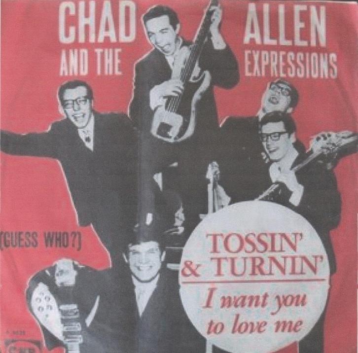 Chad Allen and The Expressions- Tossin' & Turning/I want you, Cd's en Dvd's, Vinyl | Pop, Gebruikt, 1960 tot 1980, Overige formaten