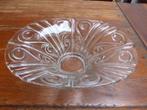 Ovale art deco persglazen schaal, Antiek en Kunst, Antiek | Glas en Kristal, Ophalen of Verzenden