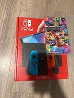 Nieuwe Nintendo Switch OLED + Mario Kart 8 Deluxe, Ophalen, Racen en Vliegen, Nieuw, Eén computer
